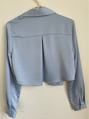 ZARA SATEN GÖMLEK YENİ - Görsel 5