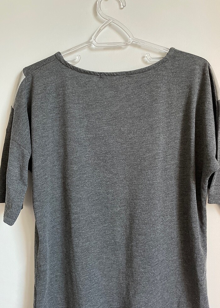 TOPSHOP ÇARPRAZ DETAY T-SHIRT - Görsel 5
