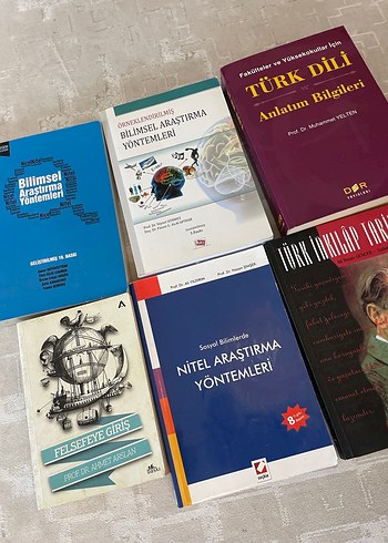 Bilimsel Araştırma ve Türk Dili Kitapları Seti - Görsel 2