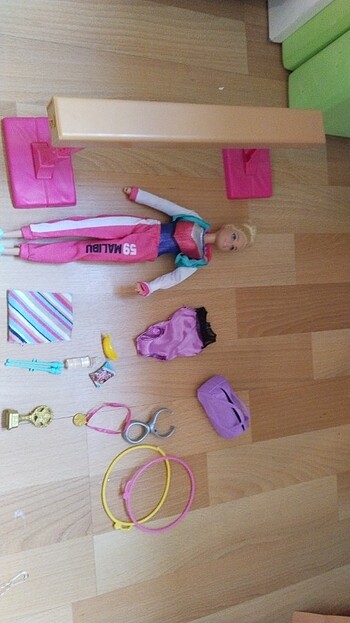 Barbie jimnastik oyun seti 