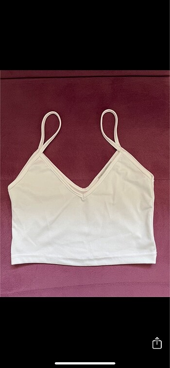 s Beden çeşitli Renk İKİ ADET ASKILI CROP