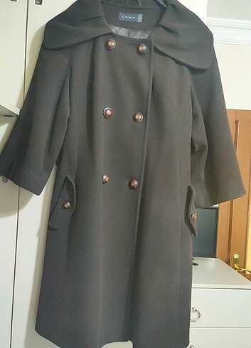 Chima kaşe kaban - Görsel 3