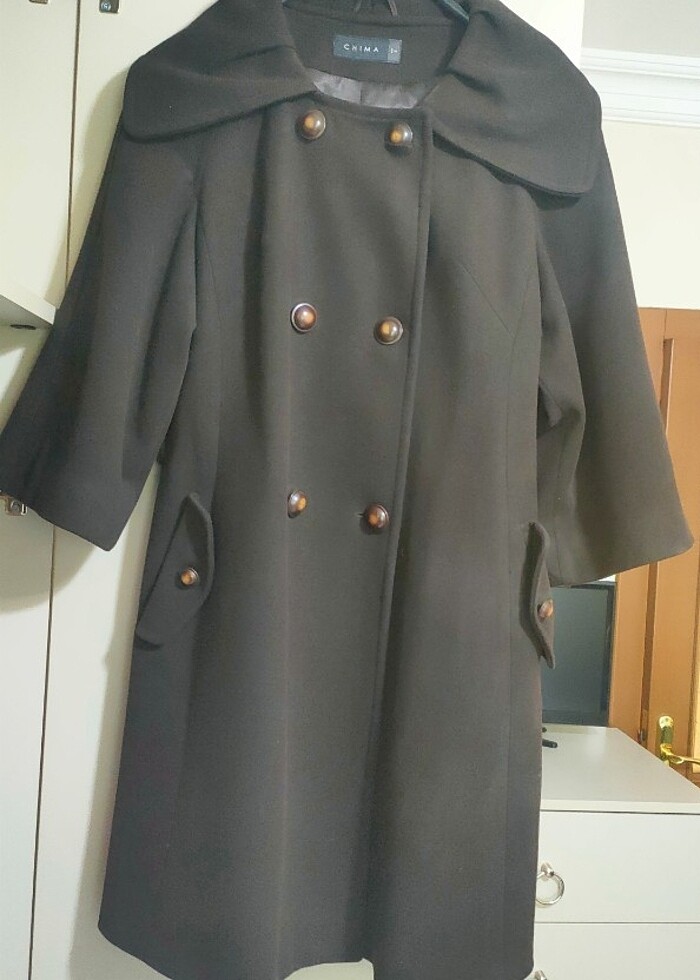 Chima kaşe kaban - Görsel 3