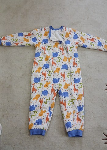 Bej Örgü Bebek Kız erkek Tulumuelimde 2 tane kullanılmamış tulum - Görsel 6