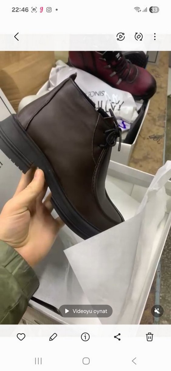 Kahverengi Deri Erkek Botları - Görsel 2