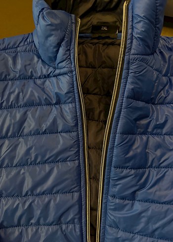 Erkek Mavi şişme mont - Görsel 2