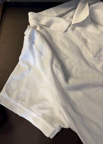 Nike Beyaz Kısa Kollu Polo Tişört - Görsel 2