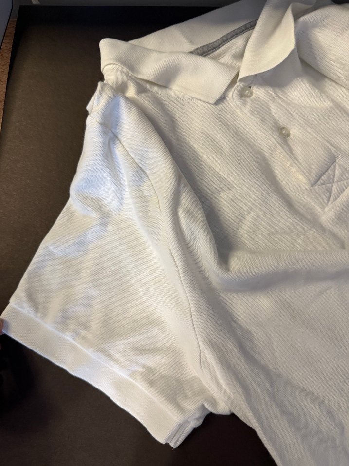 Nike Beyaz Kısa Kollu Polo Tişört - Görsel 2