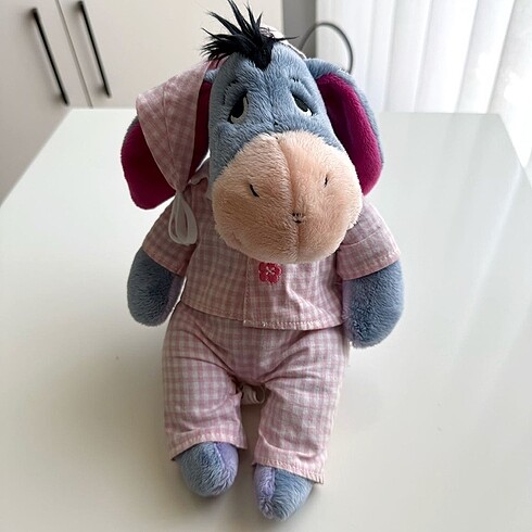 Orjinal Winnie The Pooh Eeyore peluş oyuncak