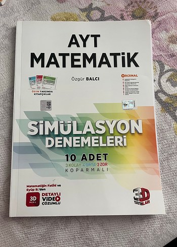 AYT Matematik Simülasyon Denemeleri 10'lu