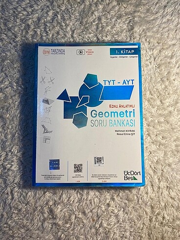 Üç Dört Beş Yayınları Tyt Ayt Geometri