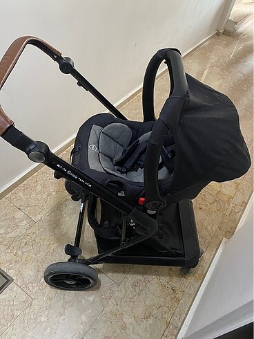 Diğer Beden siyah Renk Bebek arabası seti