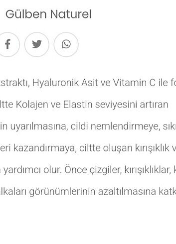 Diğer Yaşlanma karşıtı serum 