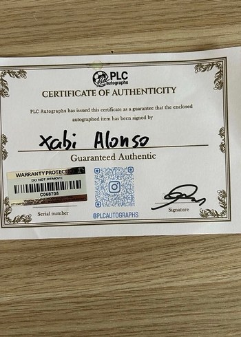 Xabi Alonso Islak İmzalı UCL Final Forması Liverpool - Görsel 7