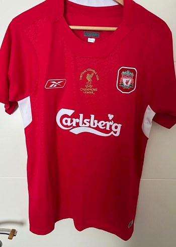 Xabi Alonso Islak İmzalı UCL Final Forması Liverpool - Görsel 4