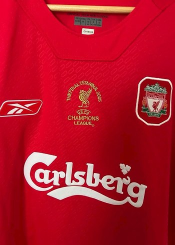 Xabi Alonso Islak İmzalı UCL Final Forması Liverpool - Görsel 5