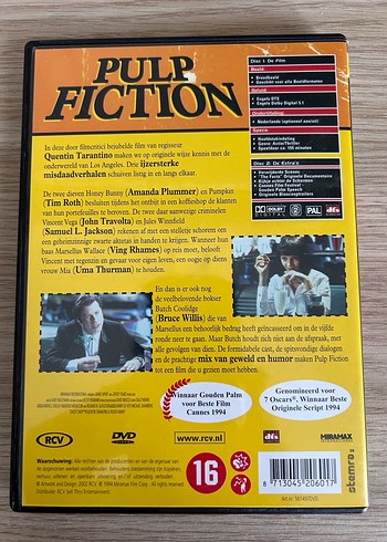 Pulp Fiction DVD 2 Diskli - Görsel 3