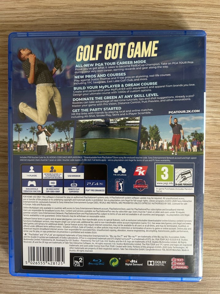 PGA Tour 2K21 PS4 Oyun CD - Görsel 5