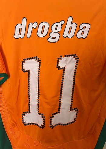 Orjinal Drogba Euro 2008 Fildişi Sahili Forma - Görsel 2