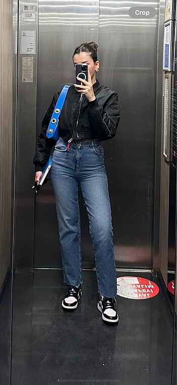 Zara straight jean