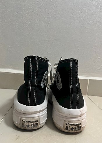 Converse Chuck Taylor Siyah Kadın Sneaker - Görsel 4