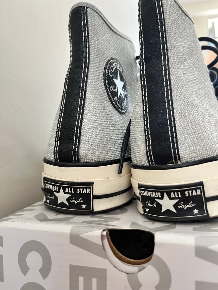 Converse Gri Kadın Spor Ayakkabı - Görsel 3