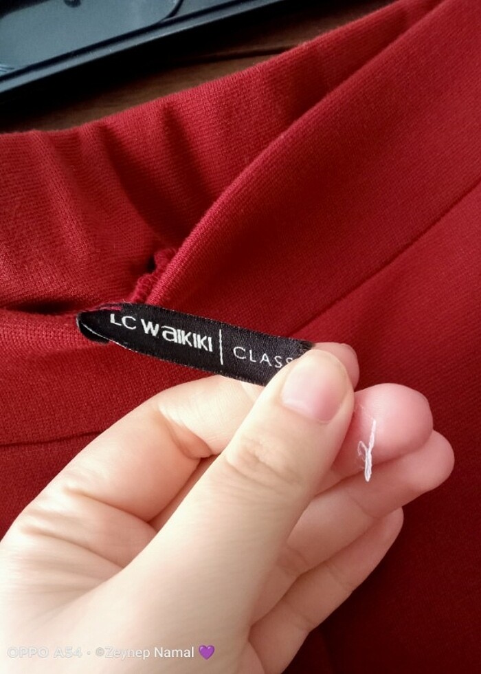 Midi boy kiremit rengi etek  - Görsel 2