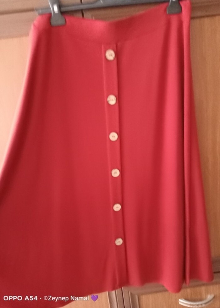 Midi boy kiremit rengi etek  - Görsel 3