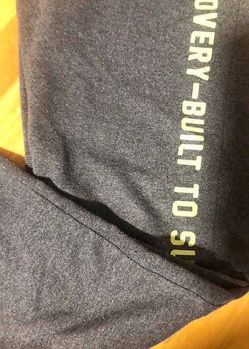 Gri Baskılı Erkek Sweatpant - Görsel 3