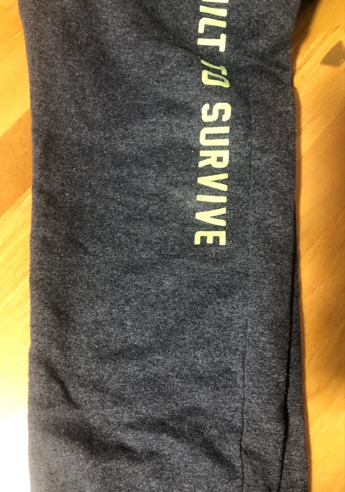 Gri Baskılı Erkek Sweatpant - Görsel 4