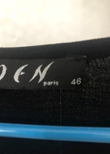 Dantel Detaylı Siyah Goth Bluz - Görsel 7