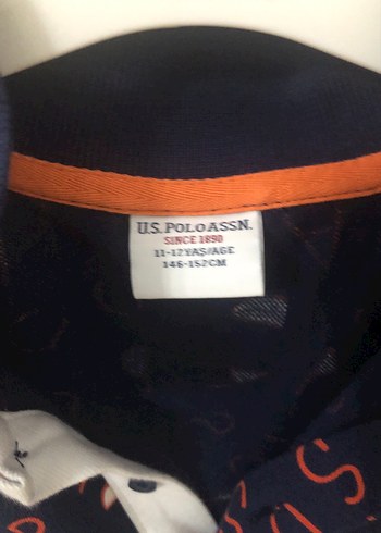 Erkek Lacivert Baskılı Kısa Kollu Polo Tişört - Görsel 3