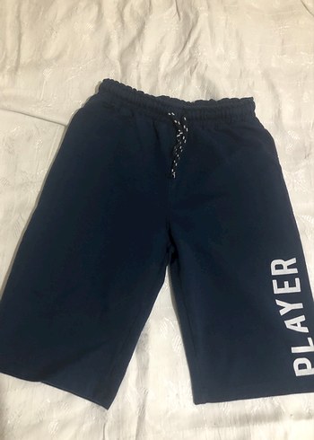 Lacivert Erkek Çocuk Bol Kesim Şort - Görsel 2