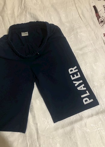 Lacivert Erkek Çocuk Bol Kesim Şort - Görsel 4