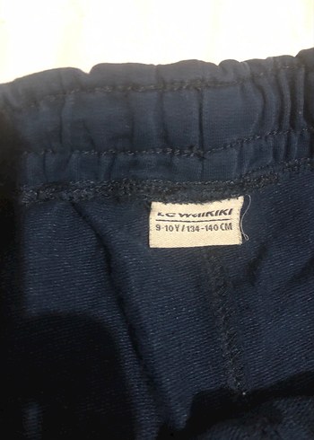 Lacivert Erkek Çocuk Bol Kesim Şort - Görsel 3