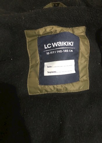 Erkek Çocuk Haki Kapüşonlu Fermuarlı Mont - Görsel 8