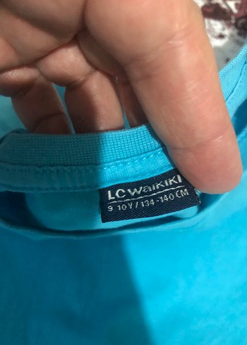 Mavi Baskılı Kısa Kollu Tişörtü - Görsel 6