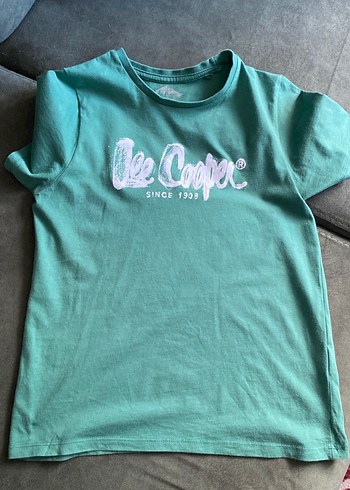 Turkuaz Pamuklu erkek Tişörtü, Kısa Kollu - Görsel 6