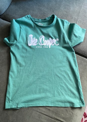 Turkuaz Pamuklu erkek Tişörtü, Kısa Kollu - Görsel 4