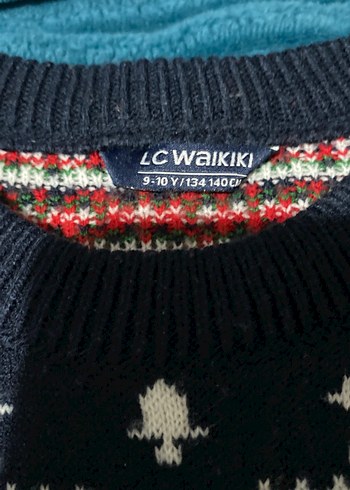 Desenli Örgü erkek çocuk Kazak - Görsel 5