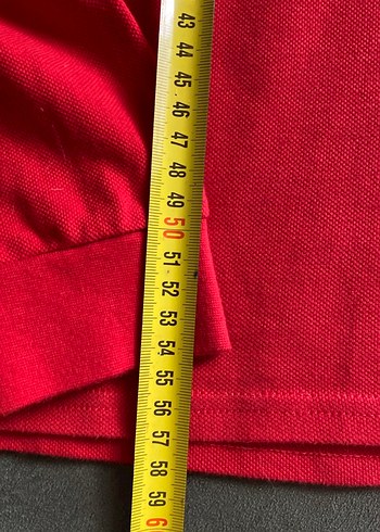 Kırmızı Erkek çocuk Uzun Kollu Polo Tişört - Görsel 4