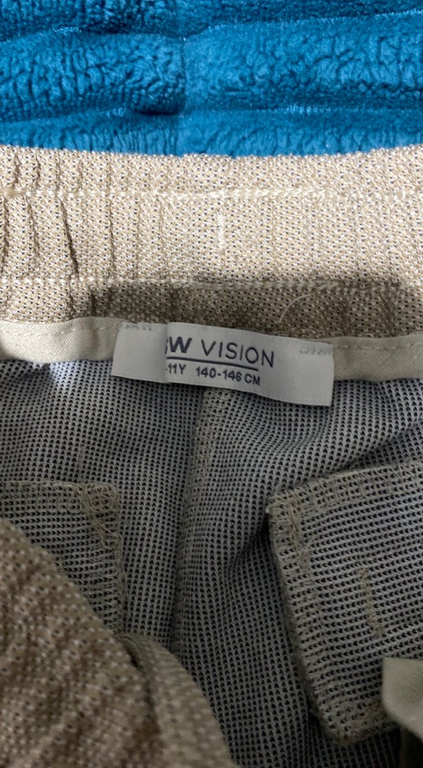 Bej erkek çocuk pantolon - Görsel 5