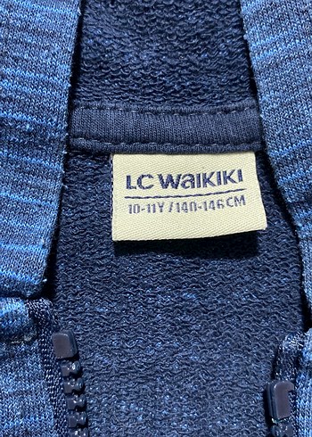 Erkek Çocuk Kapüşonlu Fermuarlı Mavi Sweatshirt - Görsel 7