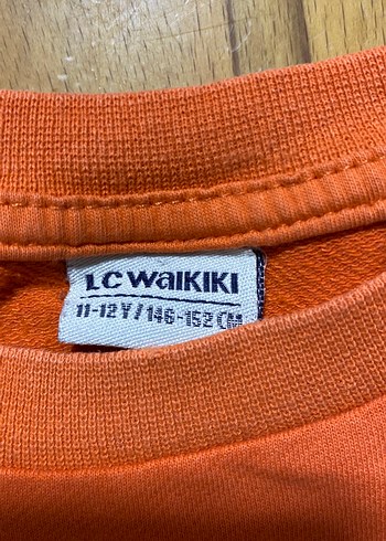 Turuncu Baskılı Uzun Kollu erkek çocuk Sweatshirt - Görsel 5