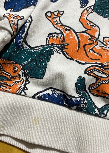 Renkli Baskılı Erkek Çocuk Sweatshirt - Görsel 7