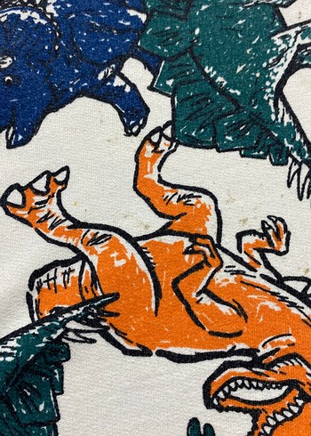 Renkli Baskılı Erkek Çocuk Sweatshirt - Görsel 2