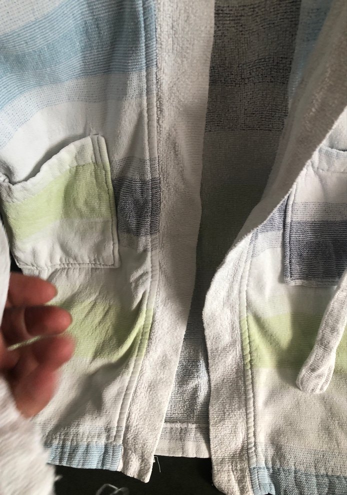 Erkek Çocuk Pastel Batik Bornoz - Görsel 5