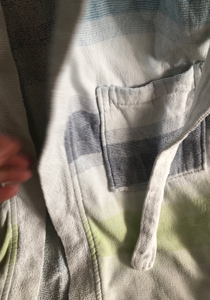 Erkek Çocuk Pastel Batik Bornoz - Görsel 4