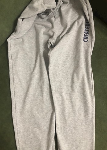 Erkek çocuk Gri Fermuarlı Rahat Eşofman Altı - Görsel 5