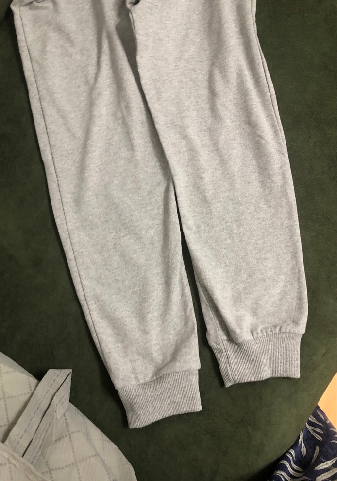 Erkek çocuk Gri Fermuarlı Rahat Eşofman Altı - Görsel 4